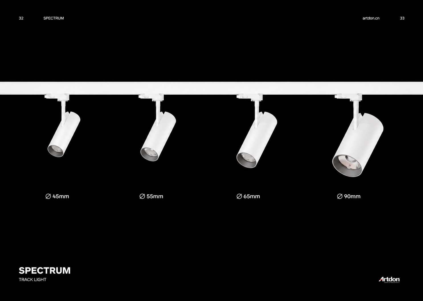 SPECTRUM Modular Track Light System Overview