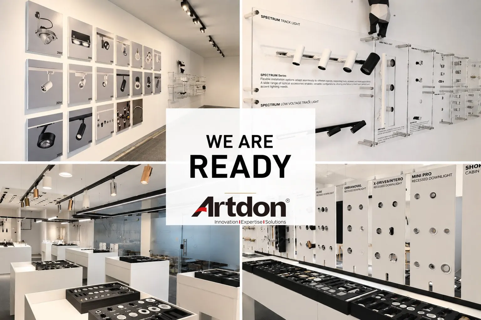 Artdon newly renovated architectural lighting showroom in 2026