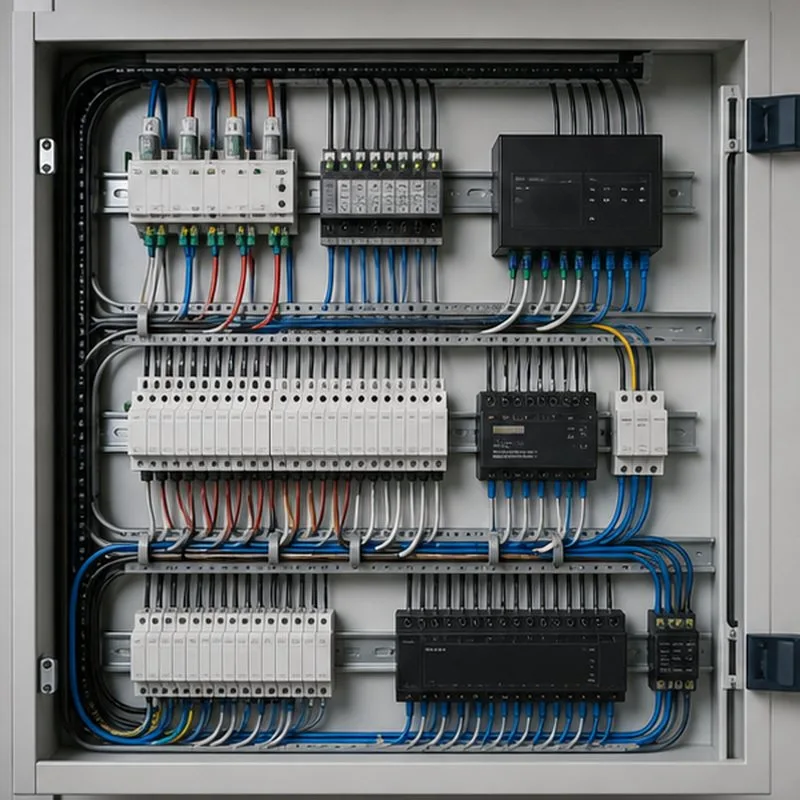Lighting control wiring and commissioning