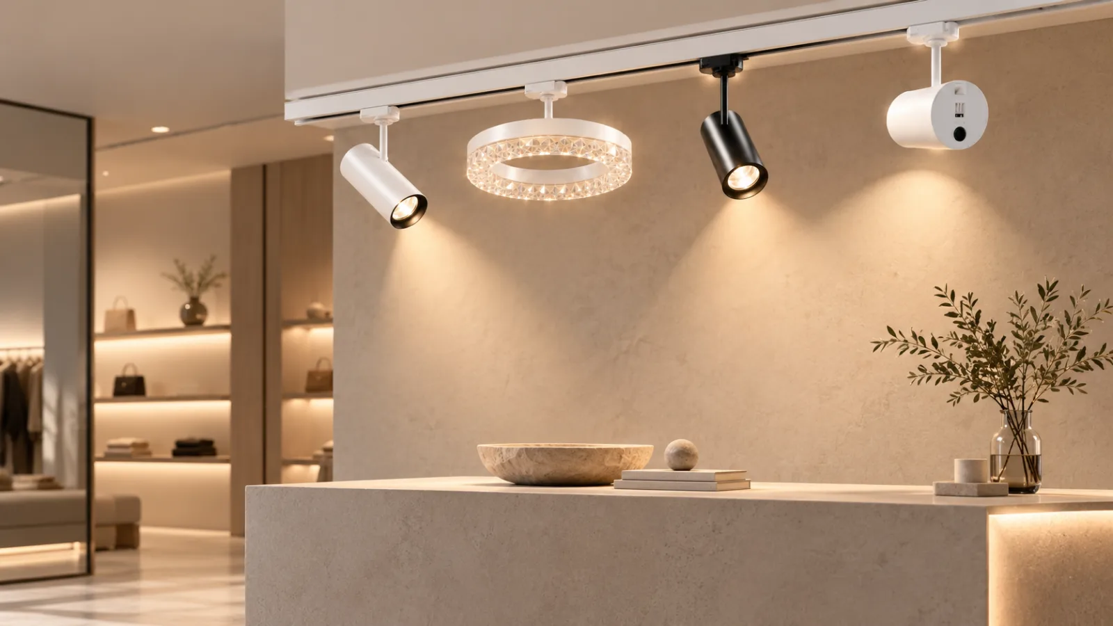 Architectural lighting solutions applied across different commercial lighting requirements