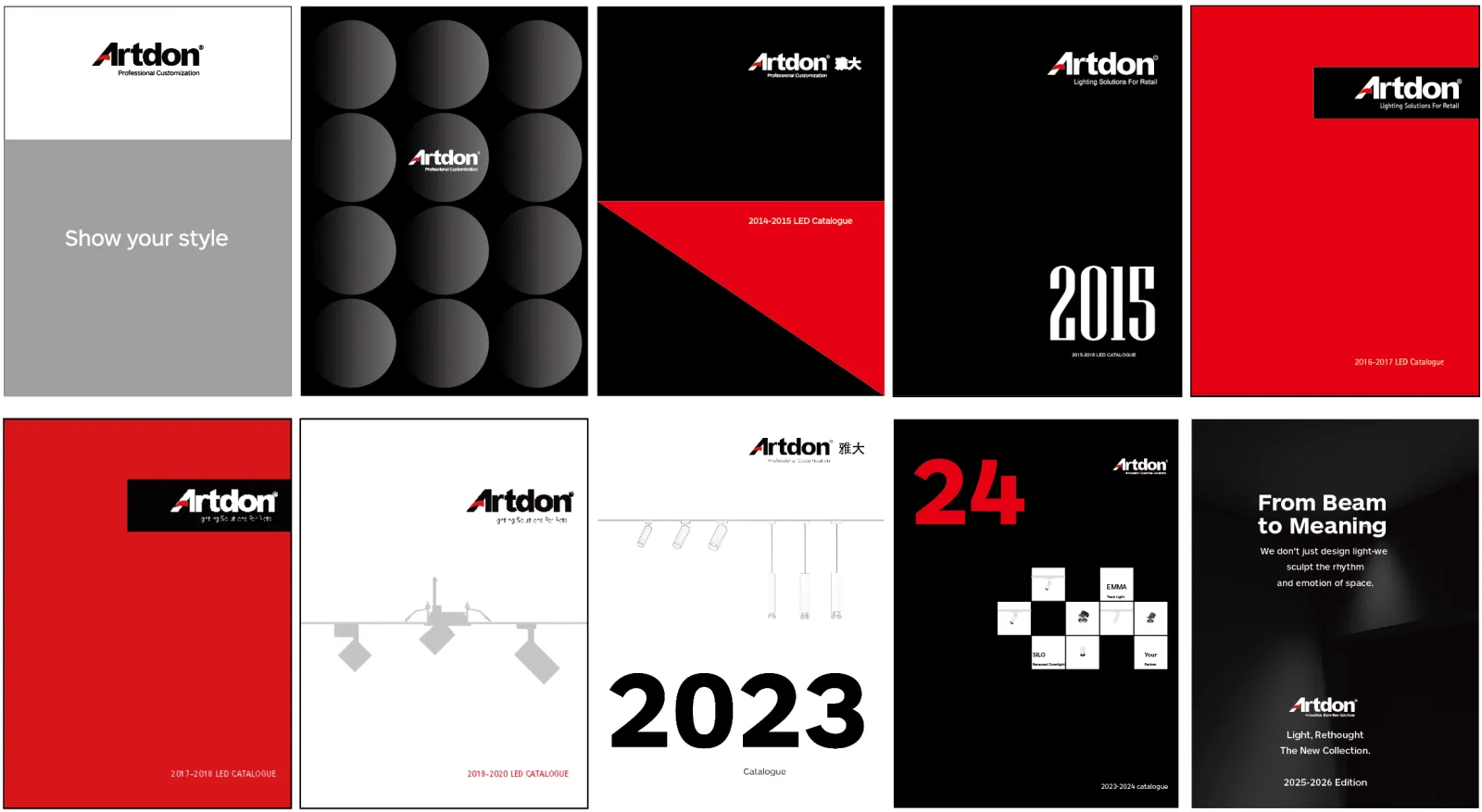 Product catalogues, lighting documents and technical resources