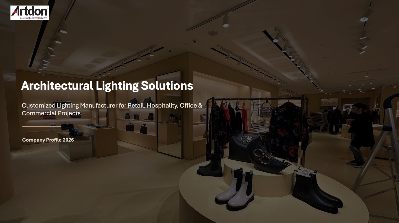 Artdon Architectural Lighting Solutions Company Profile 2026 for Retail, Hospitality, Office and Commercial Projects