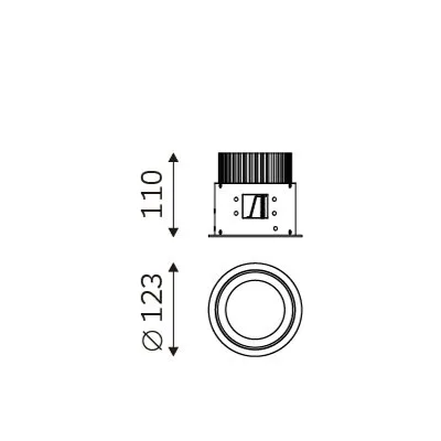 HICORE 110 dimension drawing