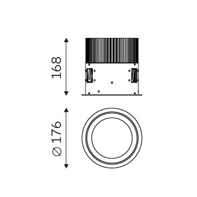 HICORE 160 dimension drawing