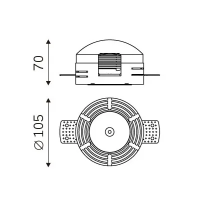VERO 108 dimension drawing
