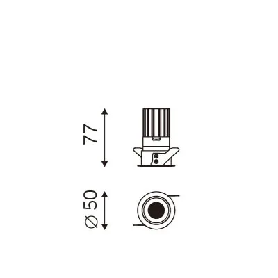 MINI PRO 45 dimension drawing