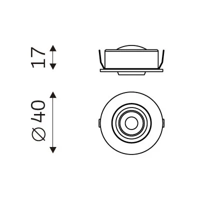 ULTRA-SLIM 35 dimension drawing