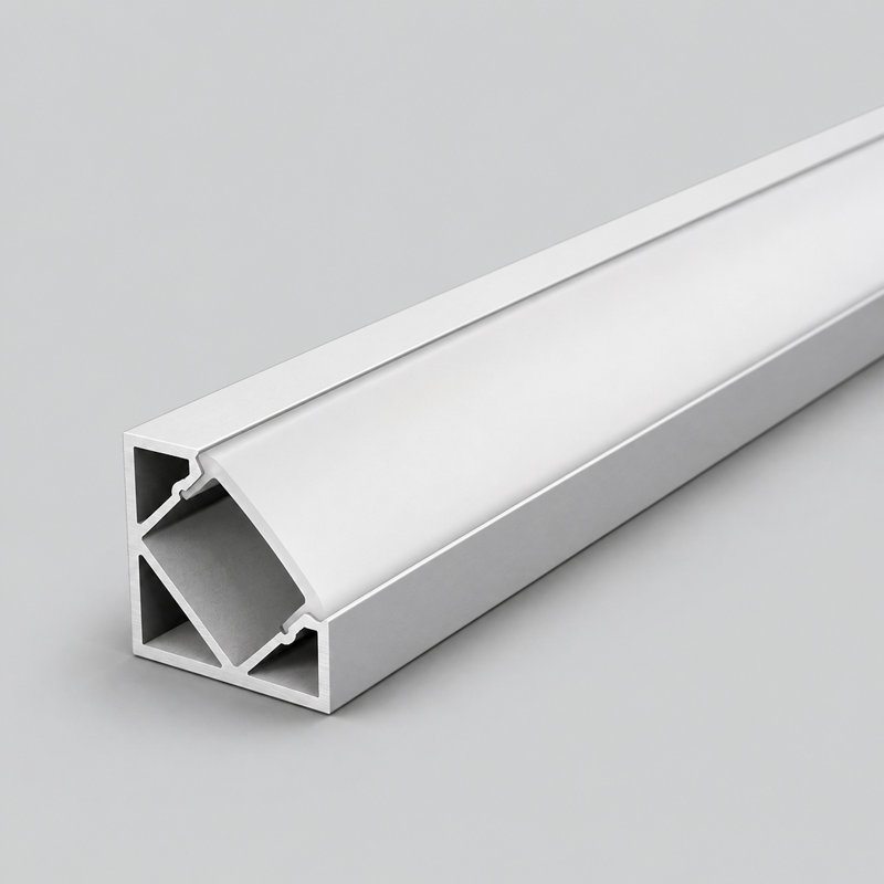 AT1818 corner 45 degree aluminium LED profile product image