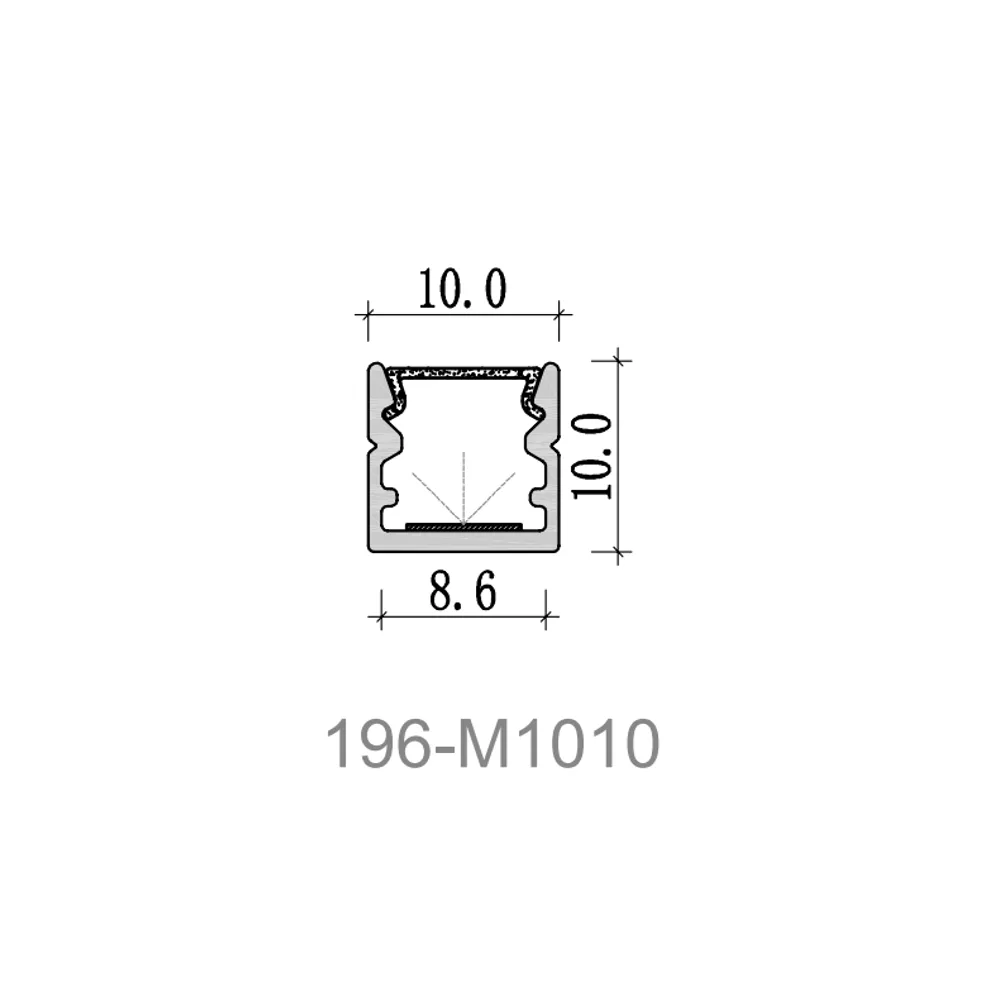 AT1010 196-M1010 dimension drawing