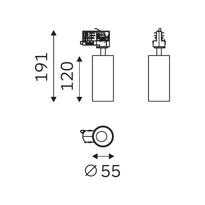 WASHO 32.05529 dimensioned technical drawing