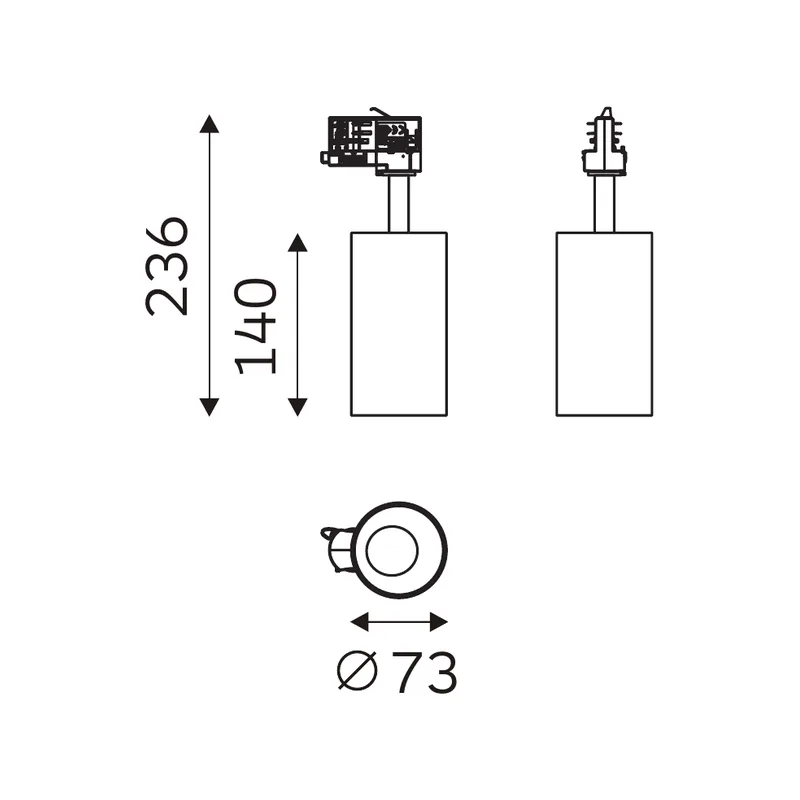 WASHO 32.07330 dimensioned technical drawing