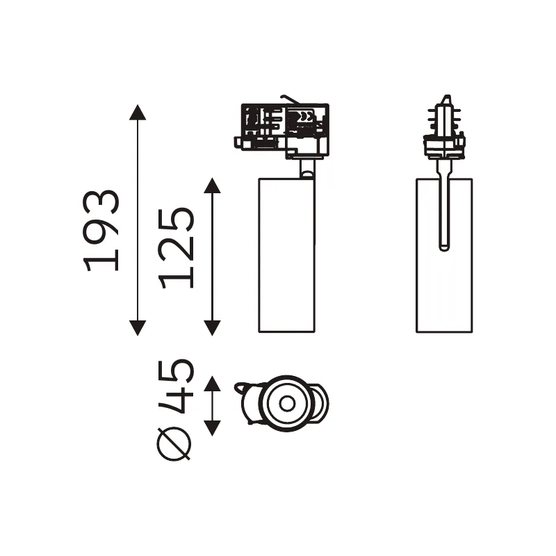 SPECTRUM 32.04526 dimensioned technical drawing