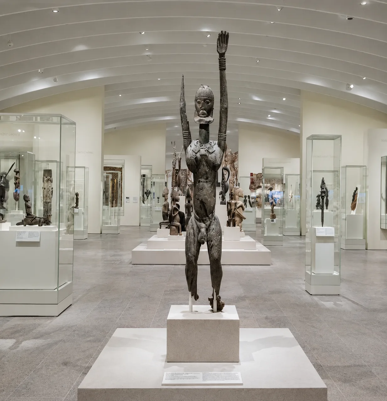 Sculpture & Object Displays lighting application
