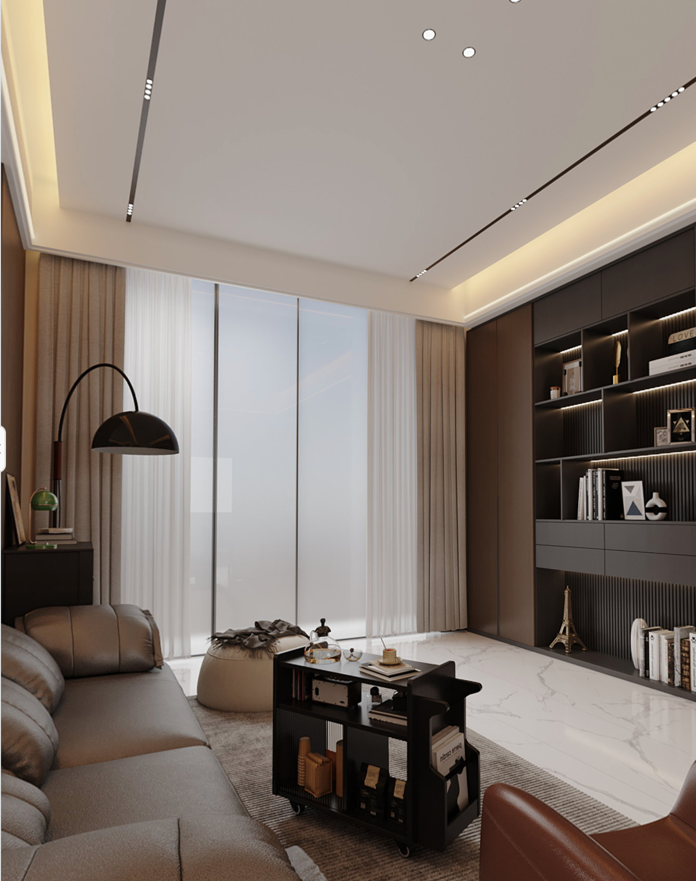 Hospitality lighting project application