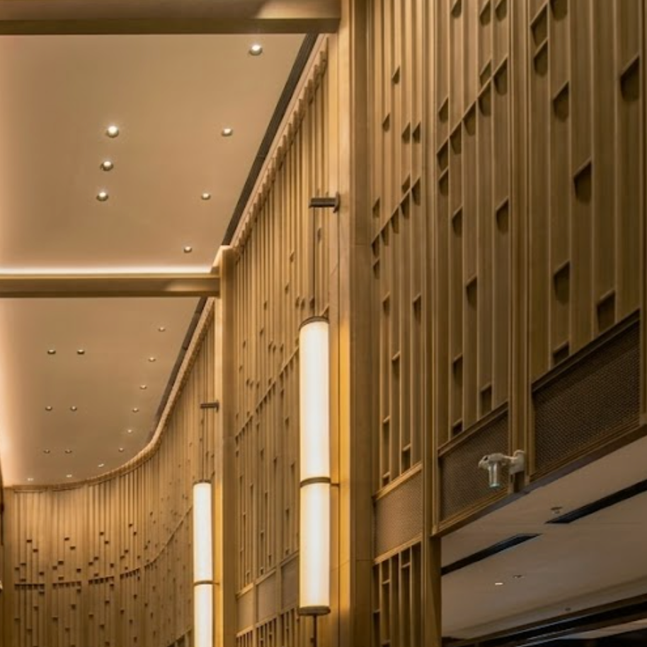Luxury hospitality lighting project representing Middle East lighting market growth in 2026