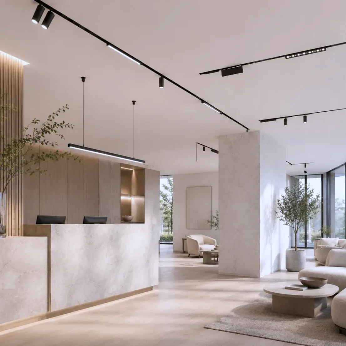 MAGENTRA office lighting project