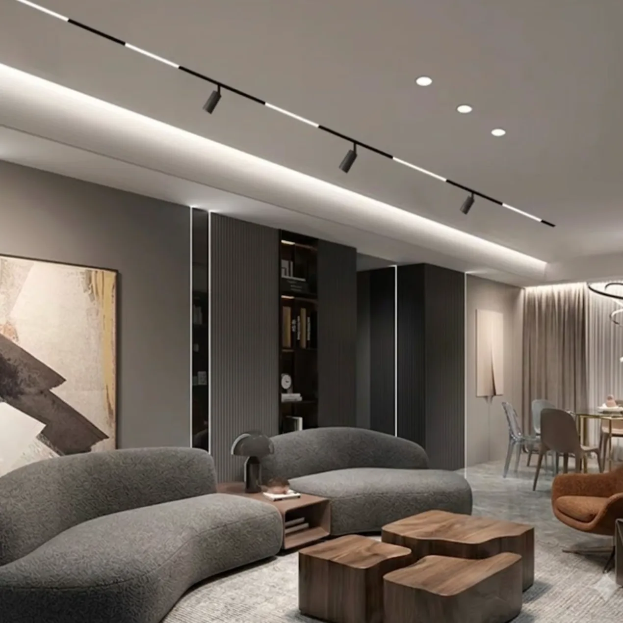 MAGENTRA luxury boutique lighting project