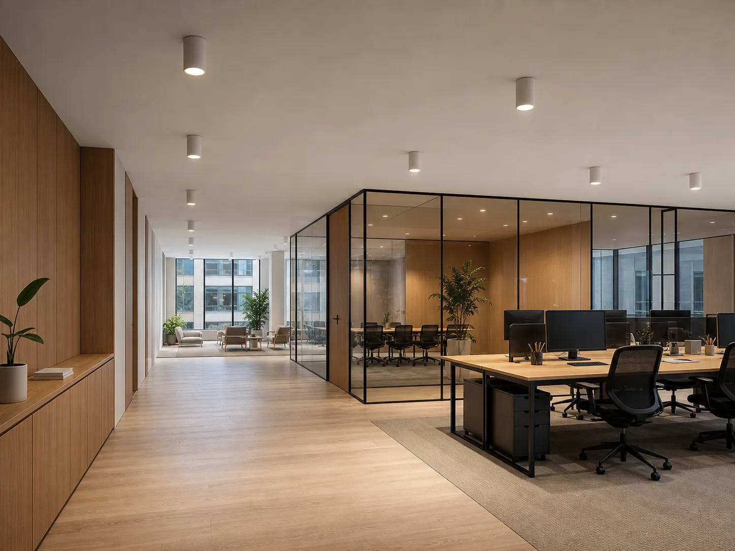 Meeting & Conference Rooms lighting application
