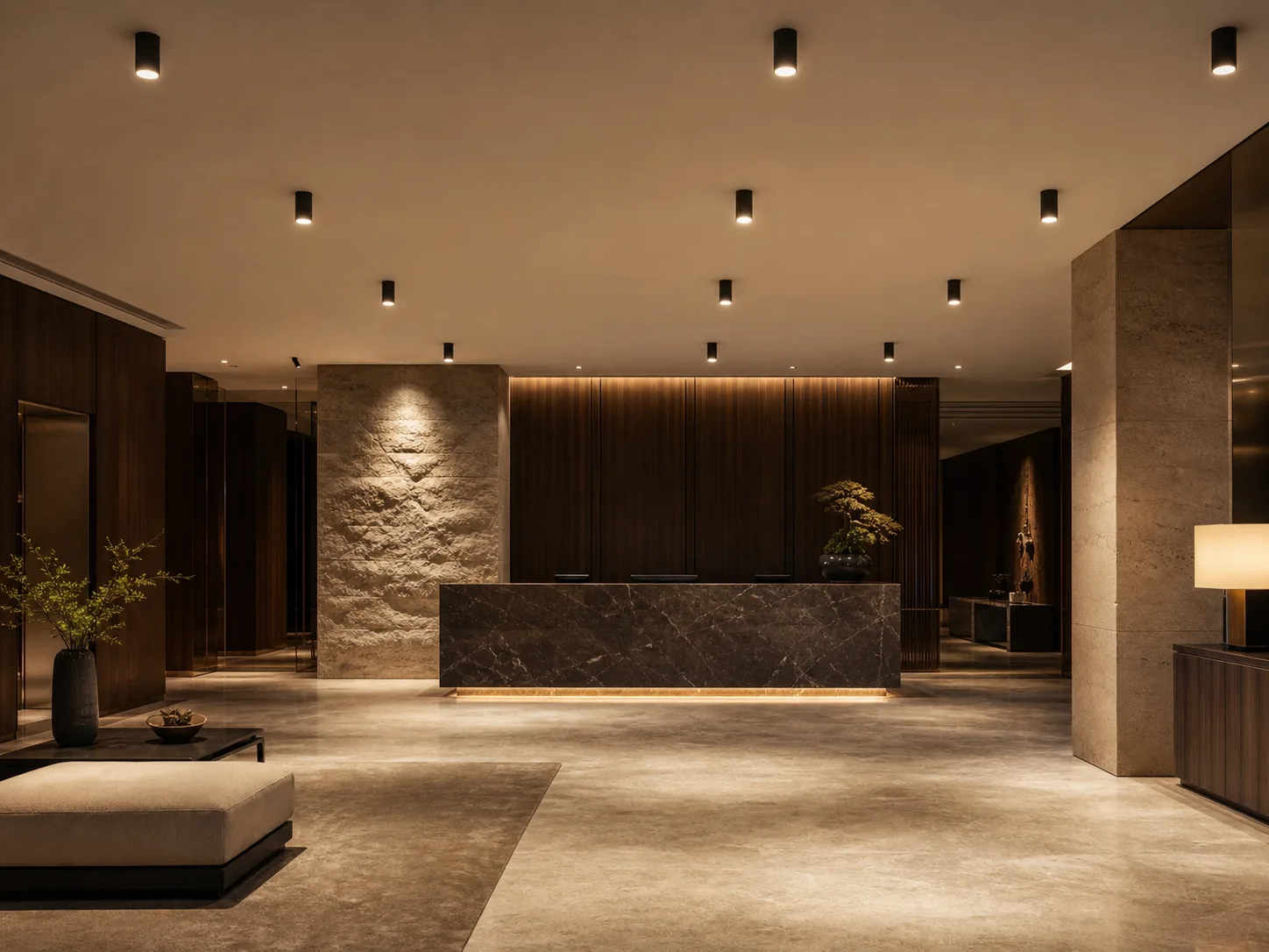 Hotel Lobby Lighting application