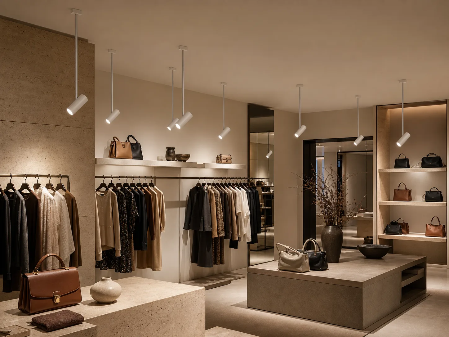 Luxury Retail Accent Lighting application