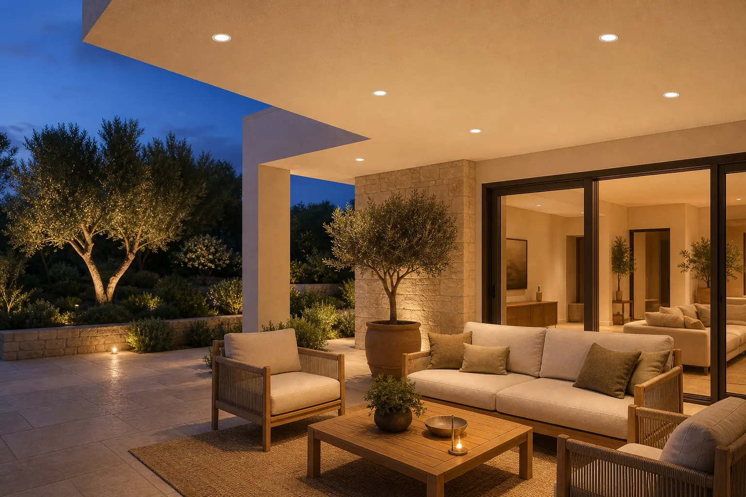 Luxury Villa Terraces application