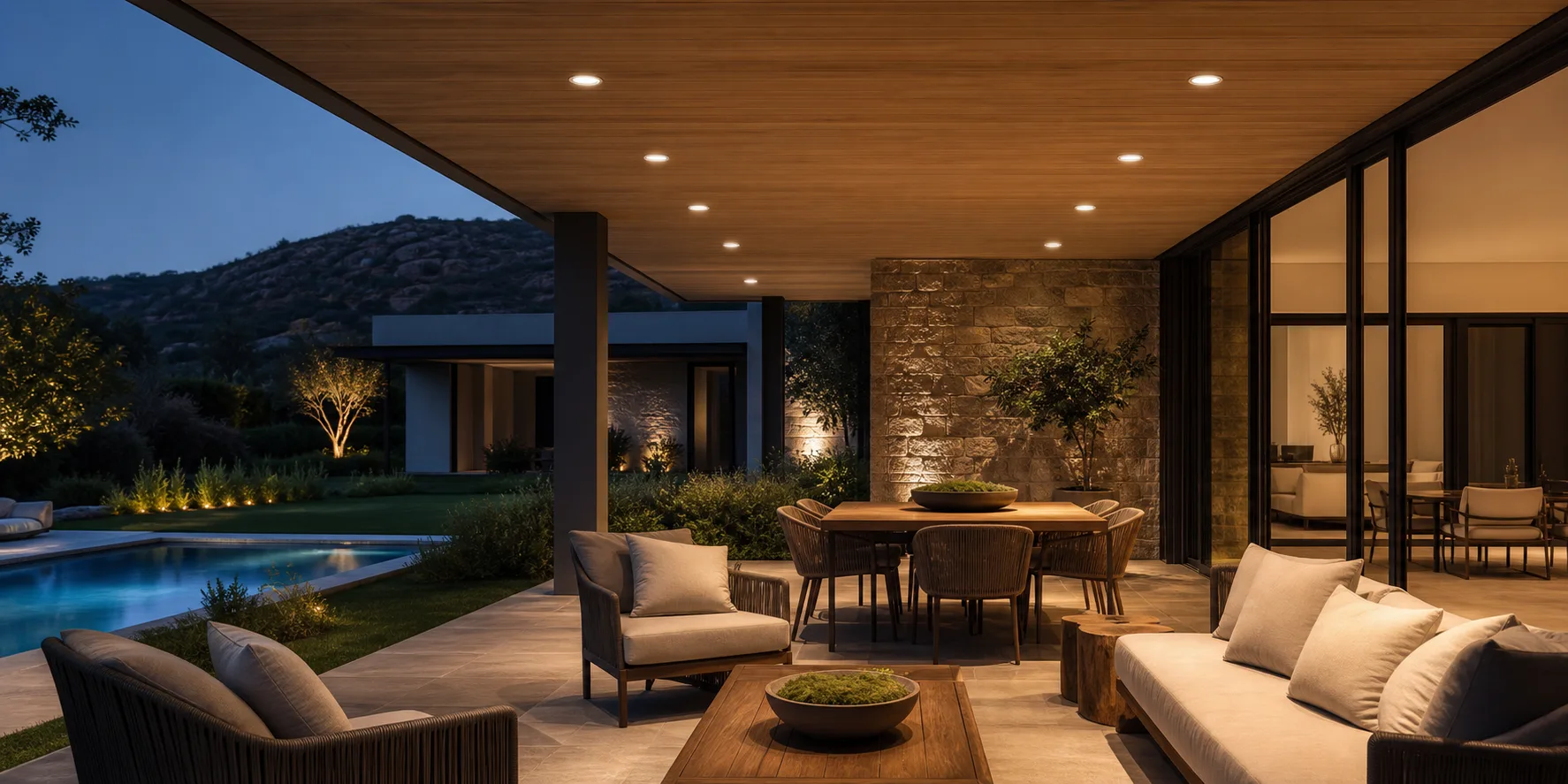 Luxury Villa Terraces application