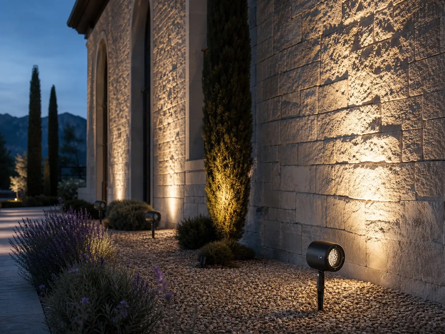 Facades & Textured Walls lighting application