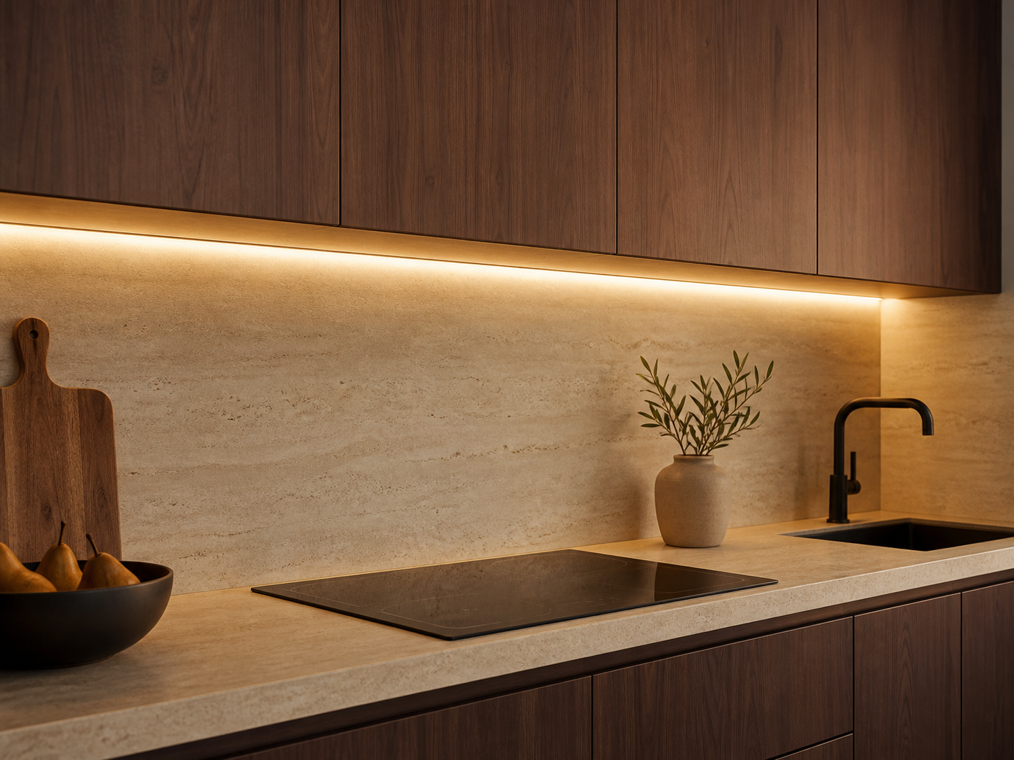 SMD LED strip cabinet lighting application