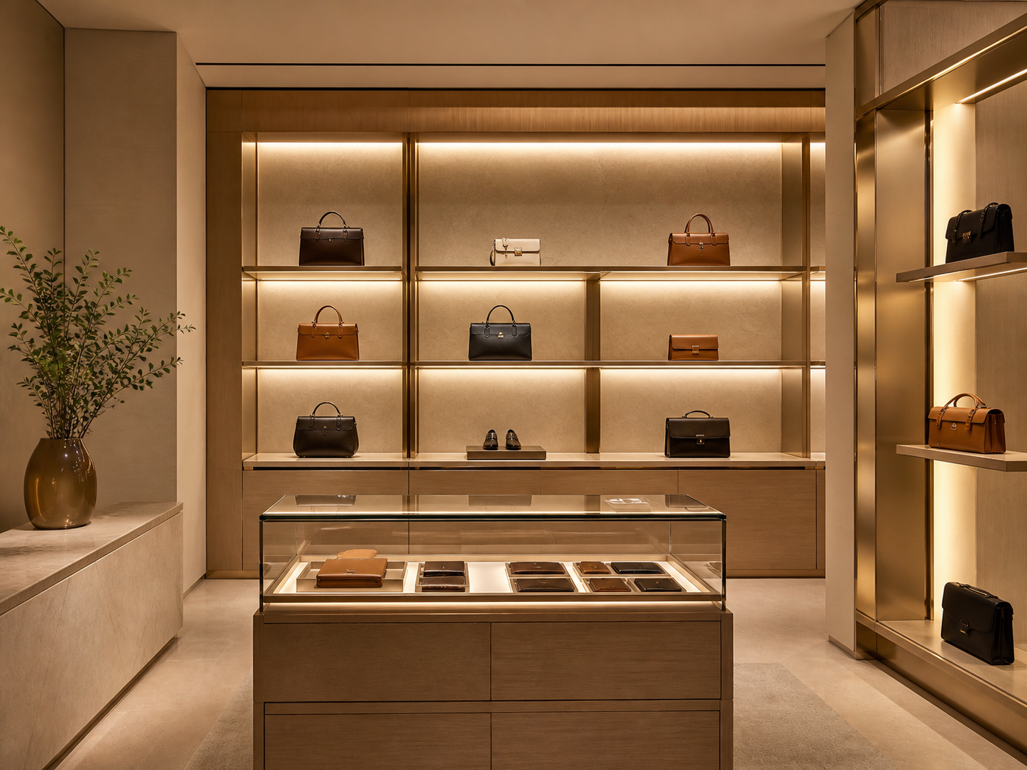 COB 8mm LED strip retail display lighting
