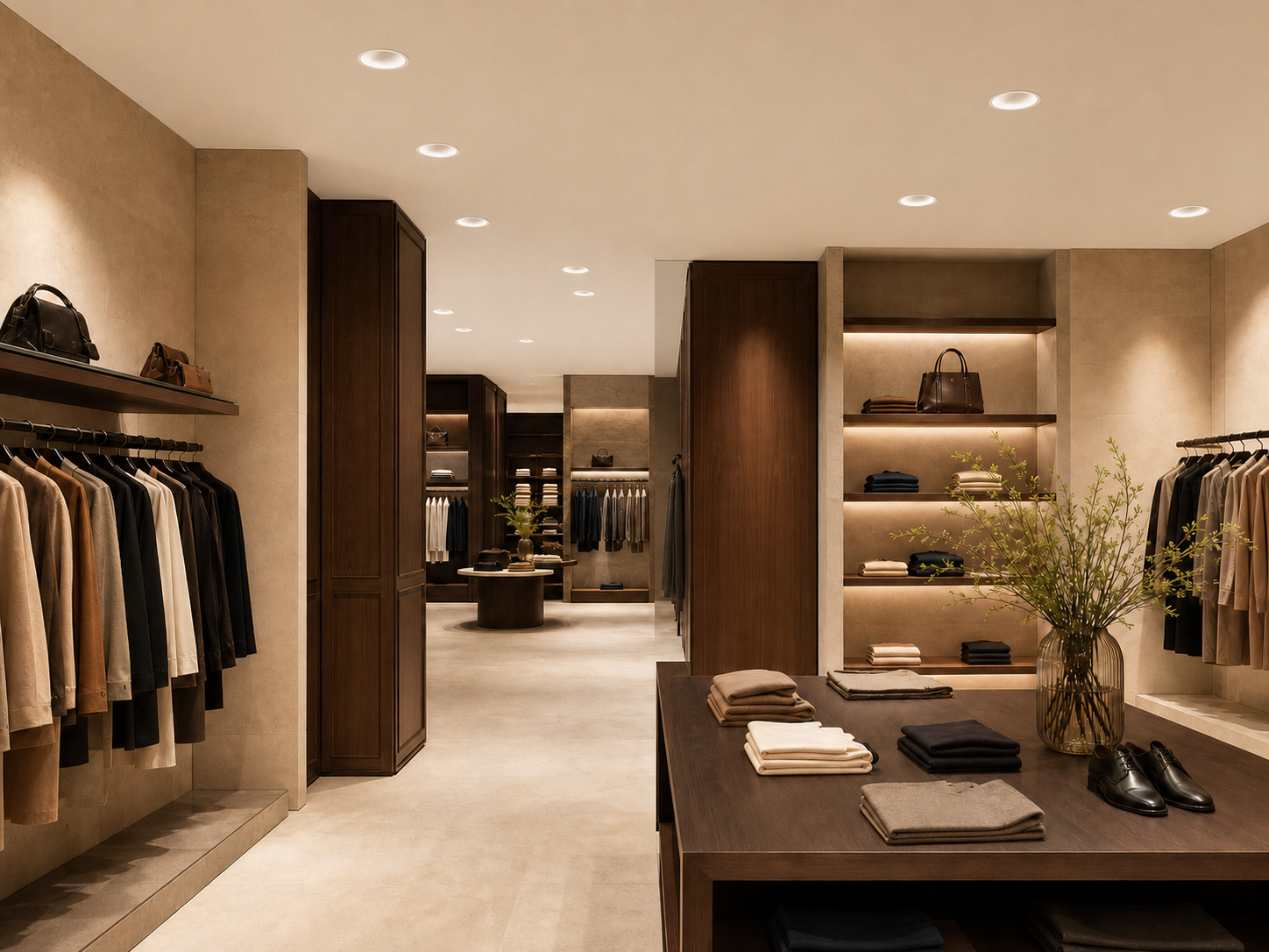 NEXA recessed downlight retail lighting application
