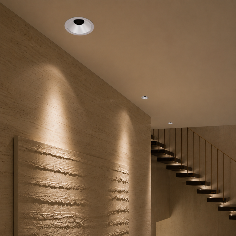 REDLINE coastal villa lighting project concept installation detail