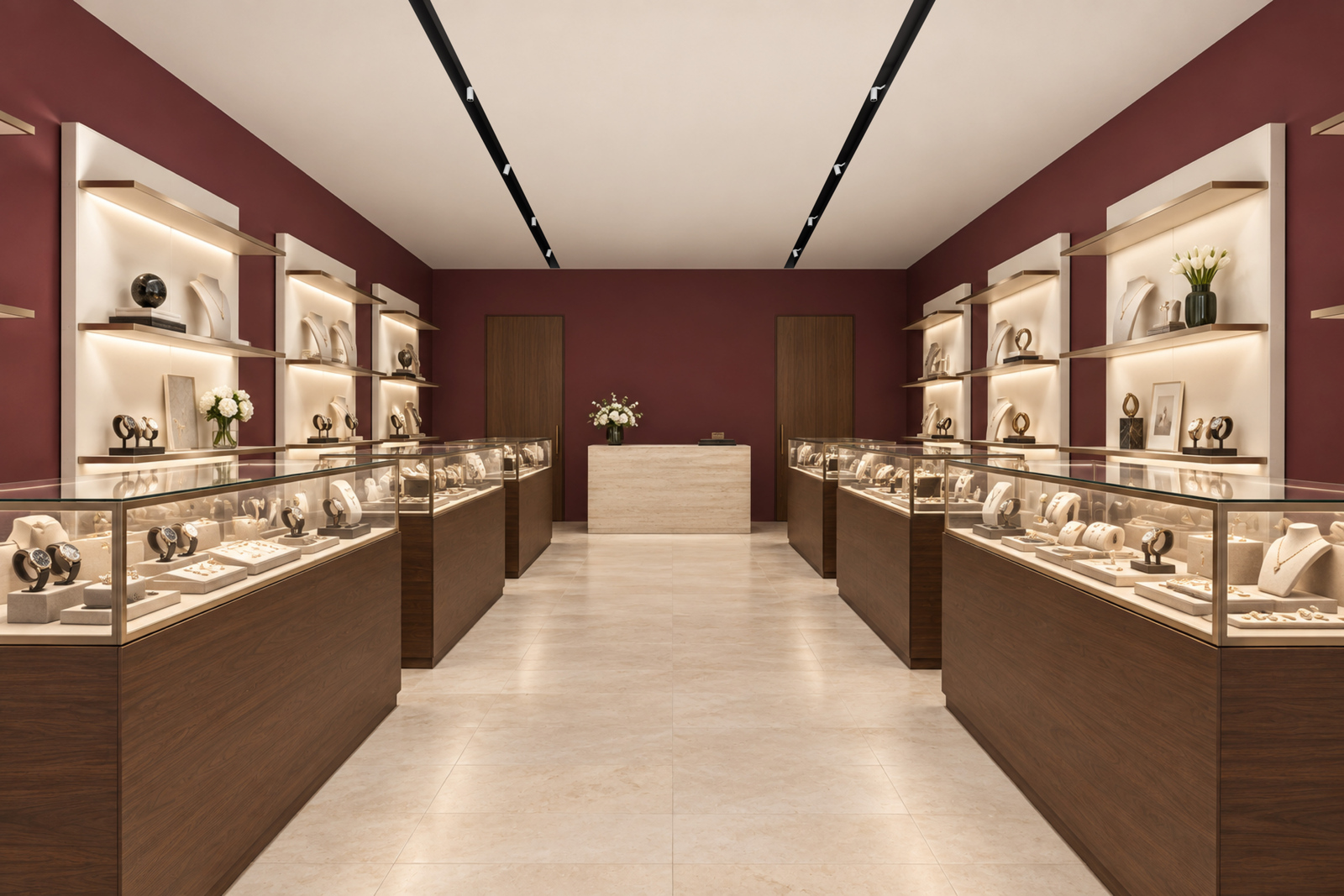 ARMI track lighting for product displays
