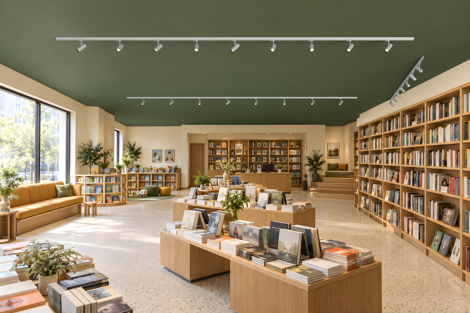 SPECTRUM track lighting in gallery