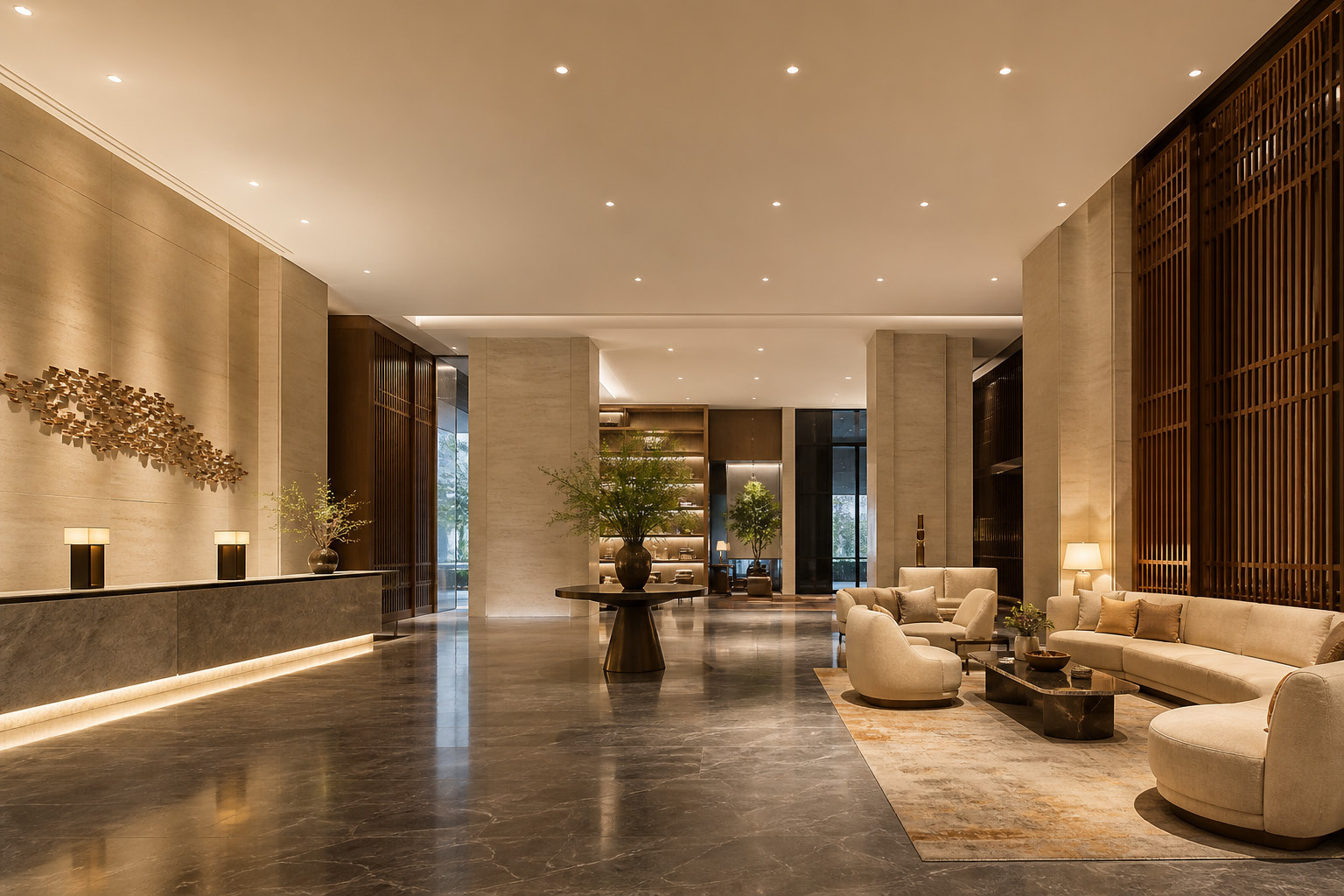 INTERO E commercial downlight for mall lighting